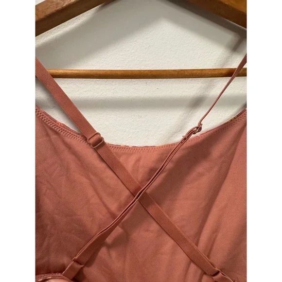 OFFLINE by Aerie Floral Rose Real Me Ruffle Exercise Dress with Shorts Medium - Picture 6 of 9